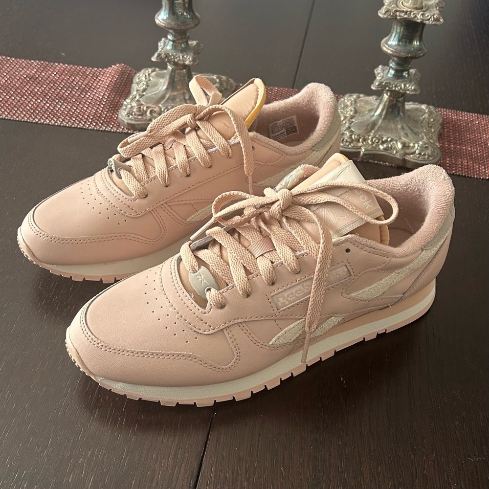 Reebok Women's Classic Blush Pink Sneakers